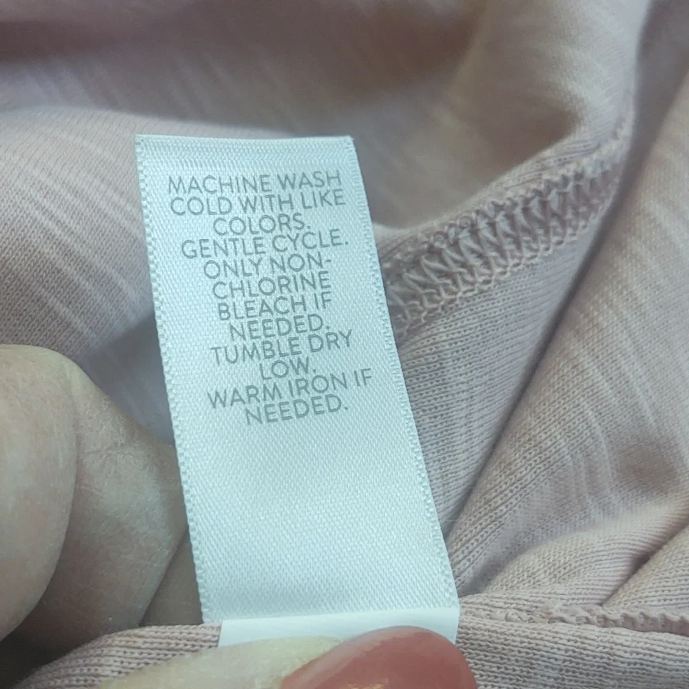 JJILL XL PIMA cotton Rose tunic - Picture 7 of 8